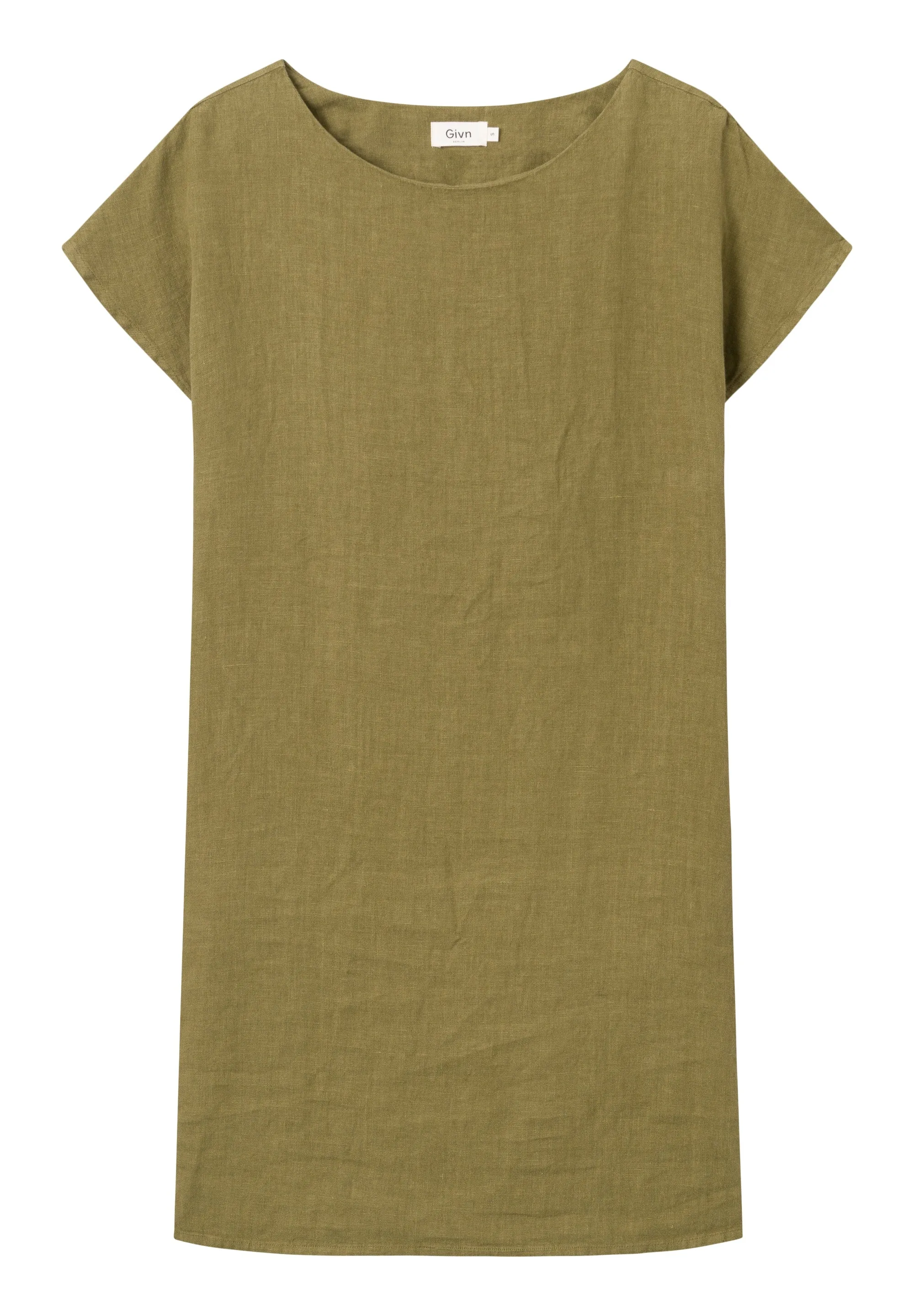 Linen dress BLAIR - Olive Oil (Linen) Givn Berlin