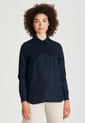 Linen shirt NORA - Midnight Blue (Linen) Givn Berlin