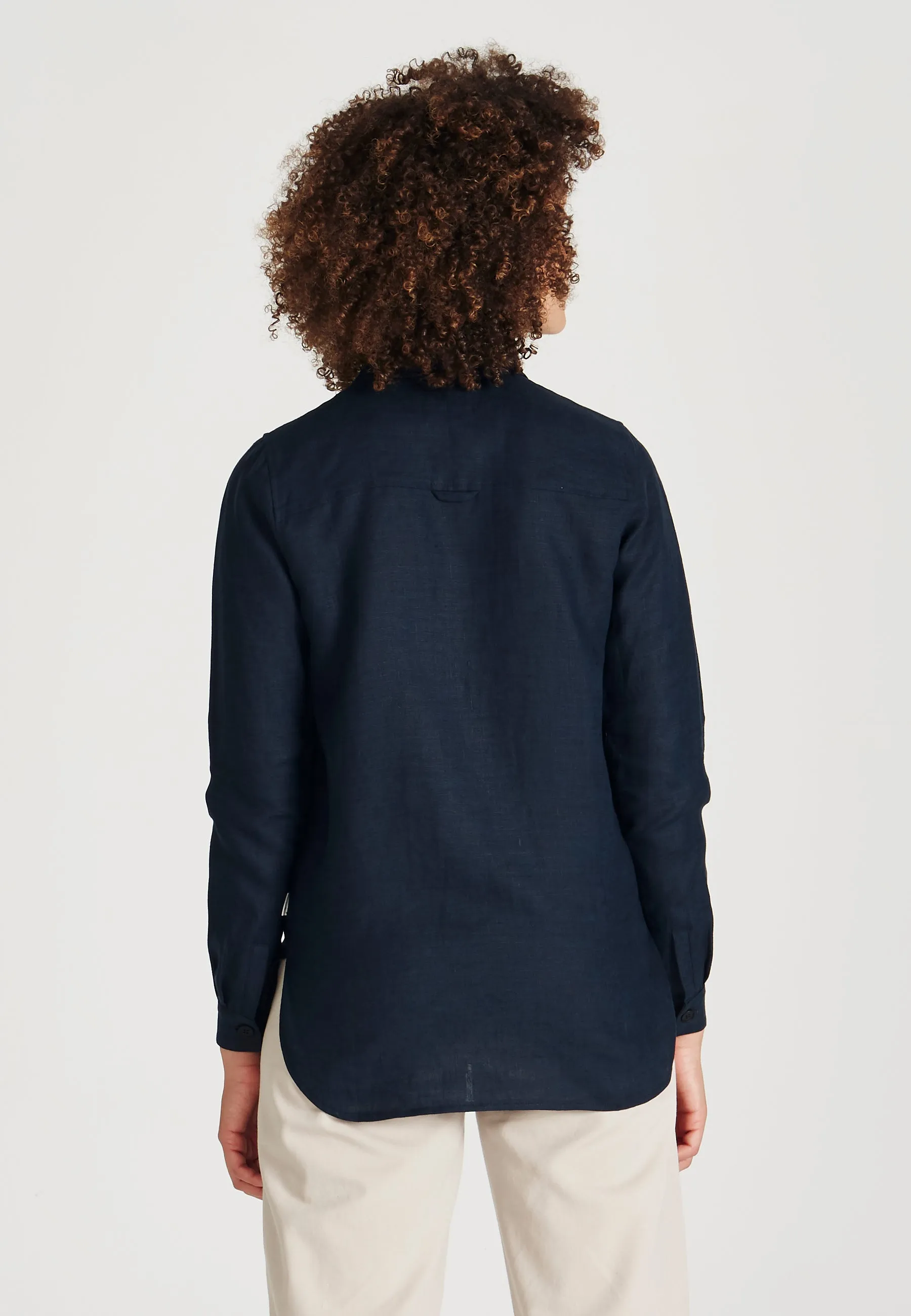 Linen shirt NORA - Midnight Blue (Linen) Givn Berlin