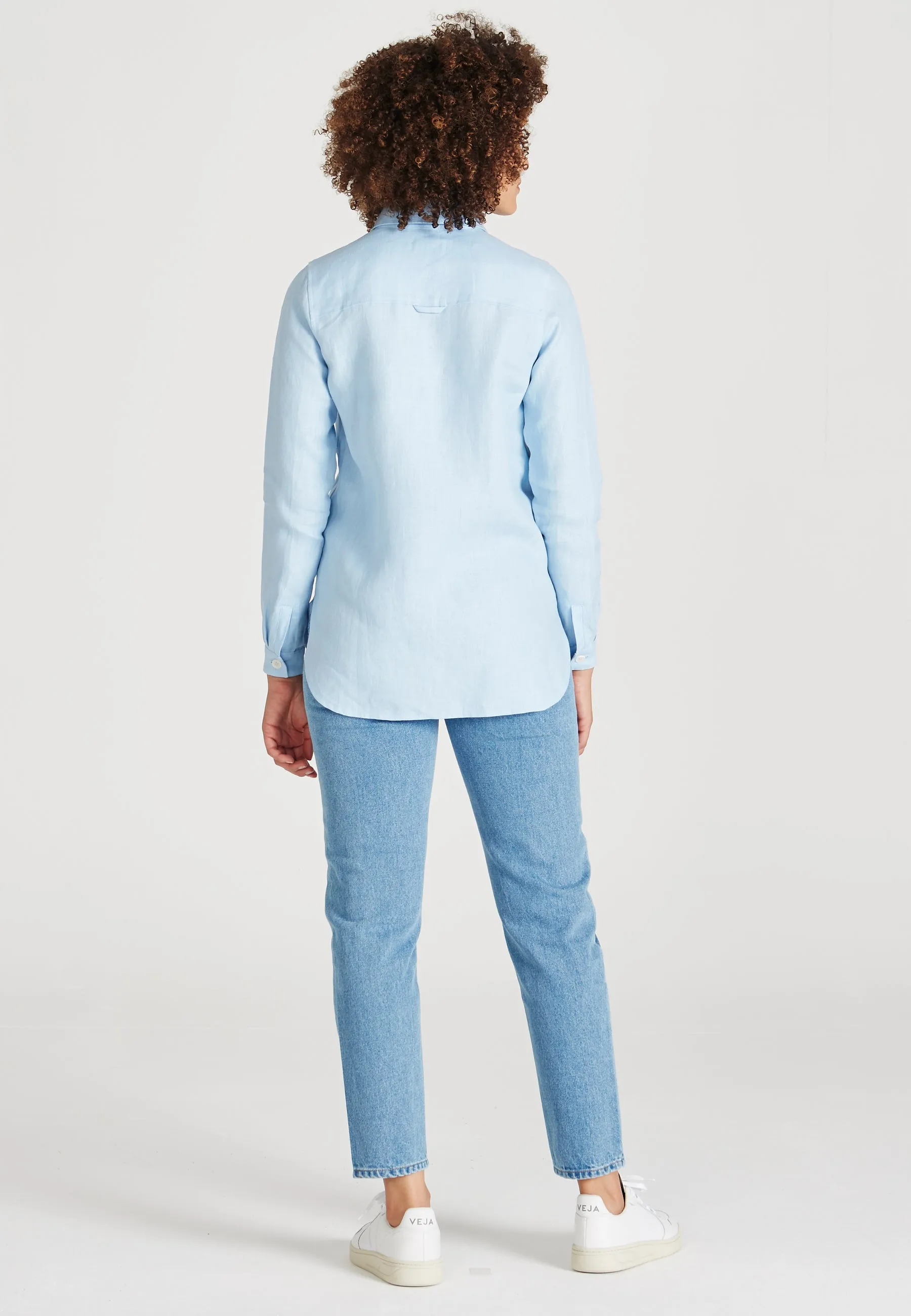 Linen shirt NORA - Pale Blue (Linen) Givn Berlin