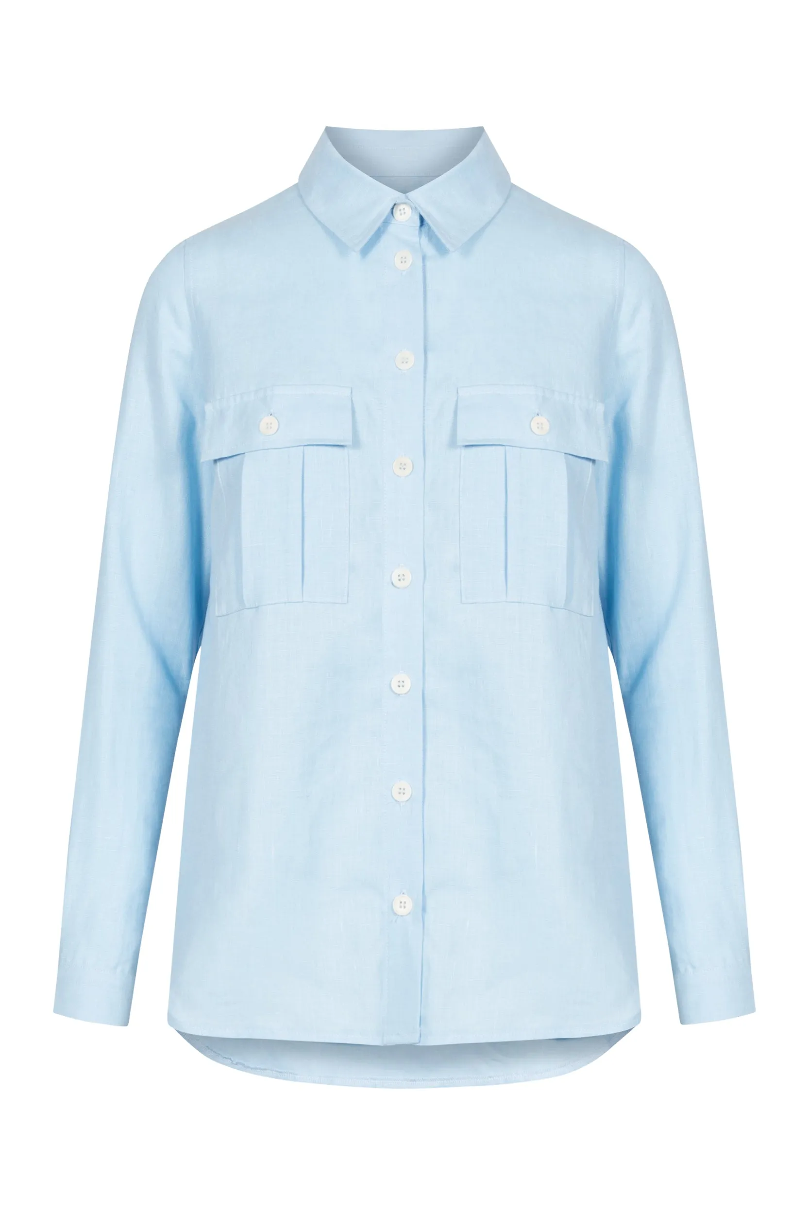 Linen shirt NORA - Pale Blue (Linen) Givn Berlin