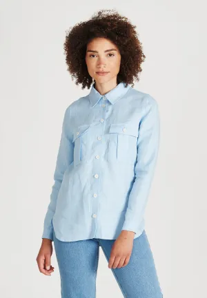 Linen shirt NORA - Pale Blue (Linen) Givn Berlin