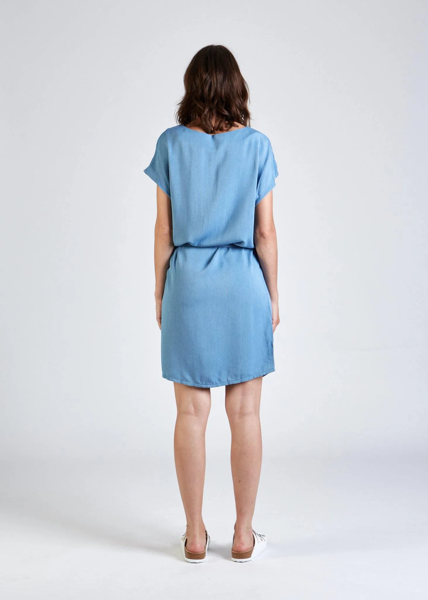 Lyocell dress LAURA - Light Blue (Lyocell) Givn Berlin