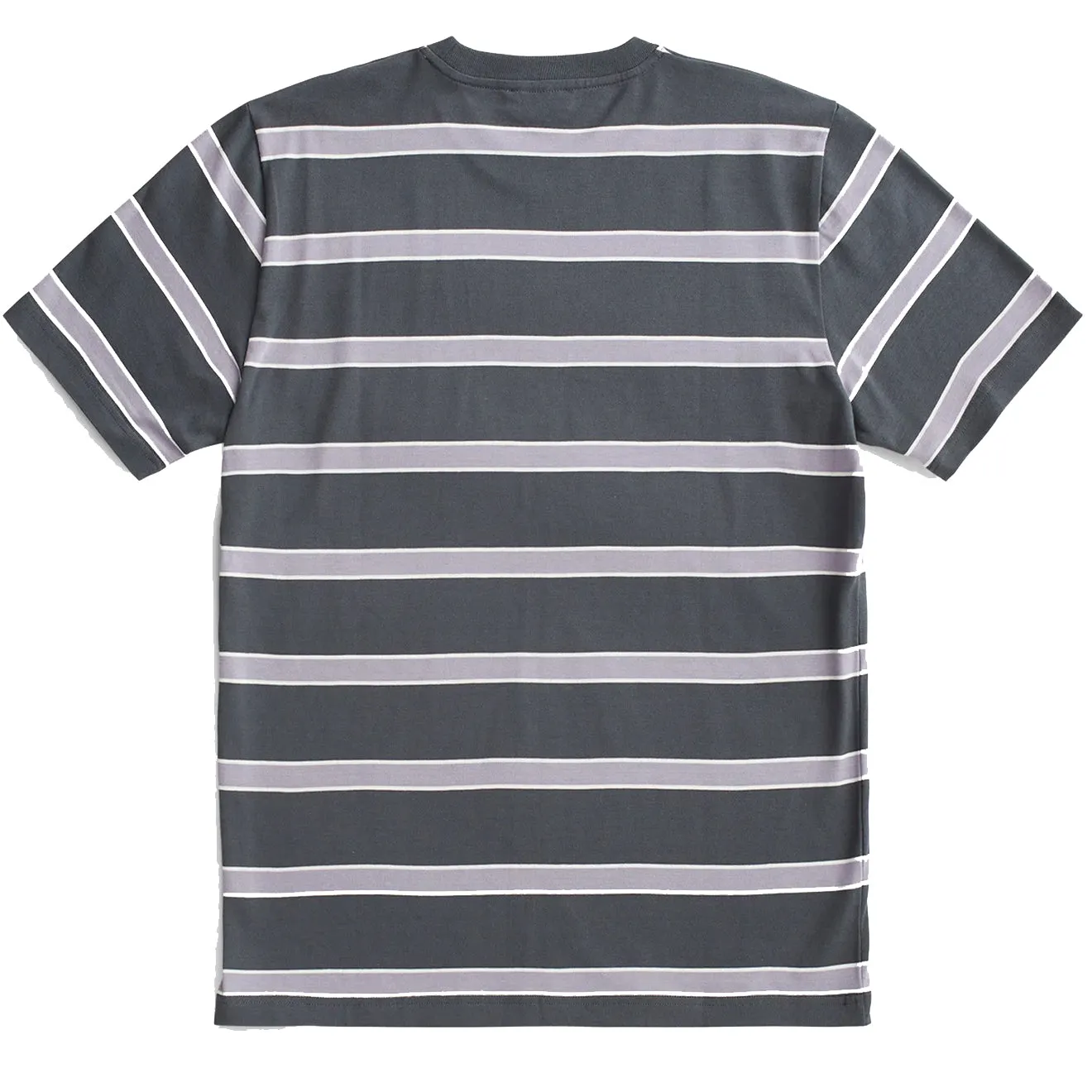 Norse Projects Johannes Organic Multicolour Stripe T-shirt Battleship Grey