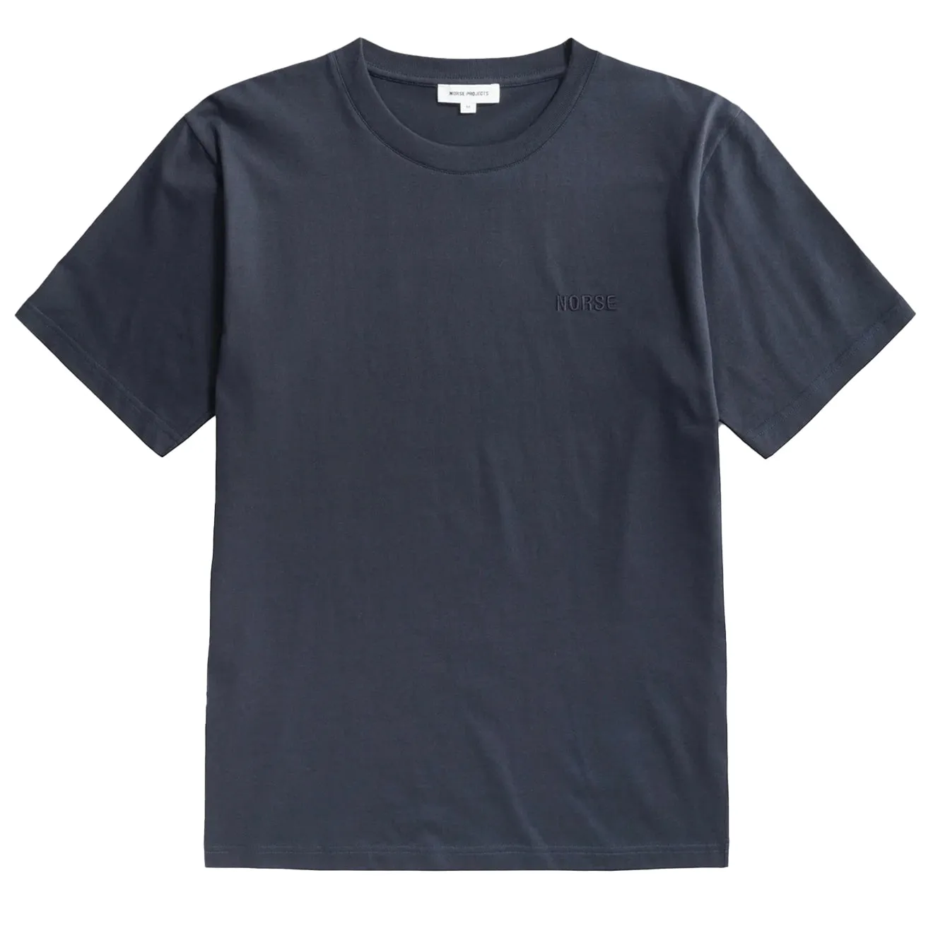 Norse Projects Johannes Organic NORSE Logo Print T-shirt Dark Navy