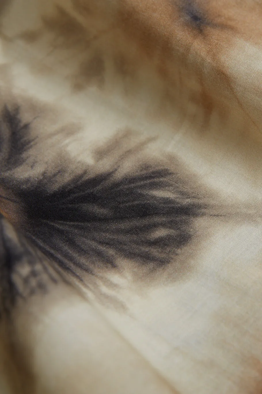 Organic Cotton Dress AMELIE - Beige / Black (Batik) Givn Berlin