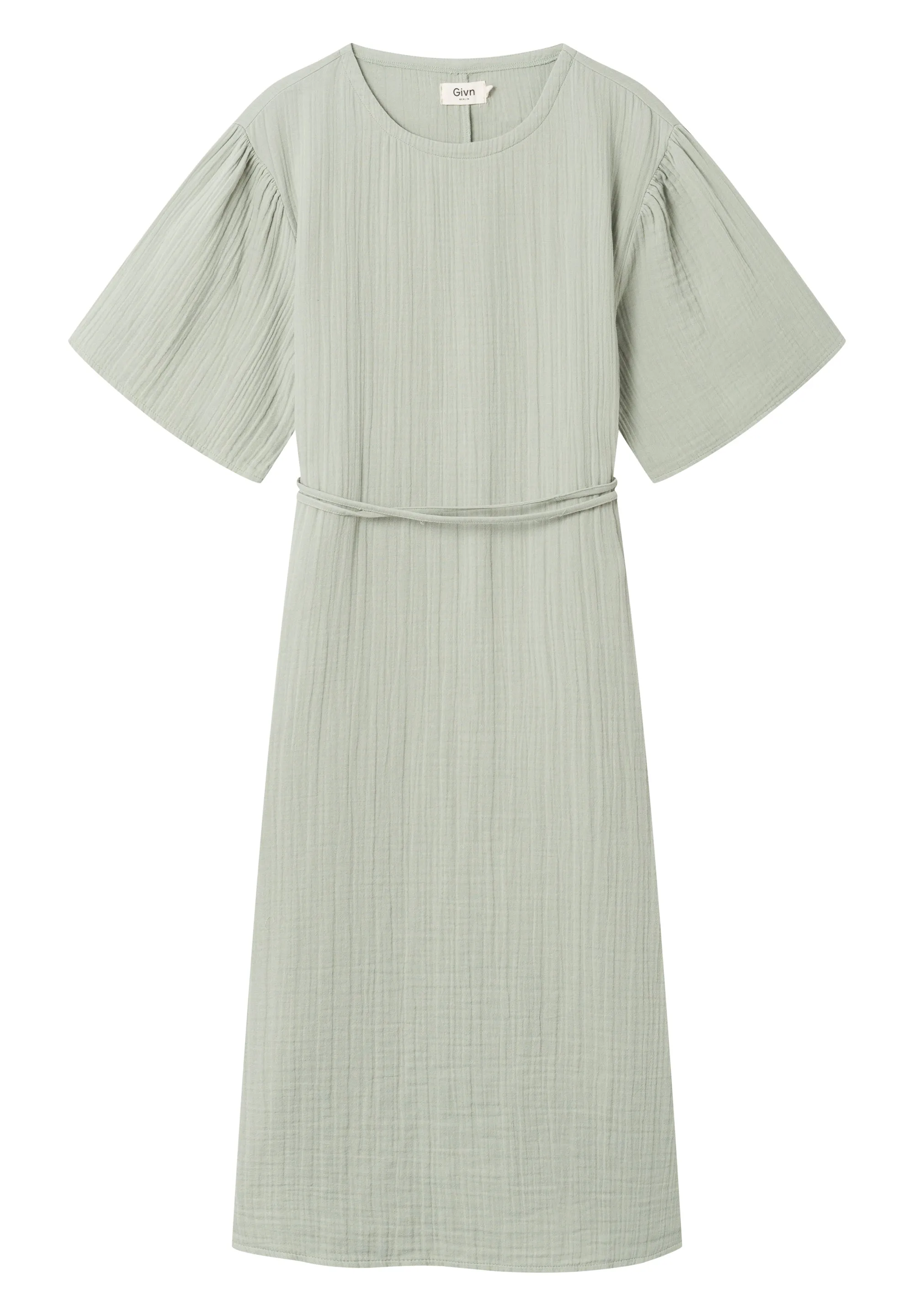 Organic Cotton Muslin Dress ALVA - Sage Givn Berlin