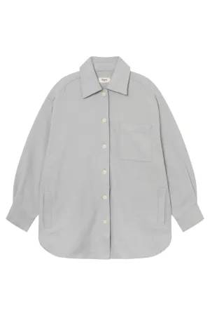 Organic Cotton Overshirt FILIA - Light Grey Givn Berlin