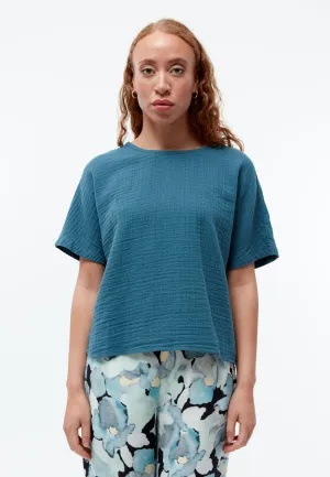 Oversized blouse GBPINA out of organic cotton muslin Givn Berlin