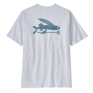 Patagonia Flying Fish Responsibili-Tee White