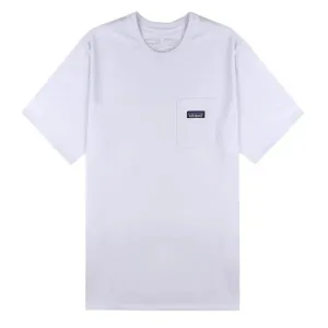Patagonia P-6 Label Pocket Responsibili-Tee White