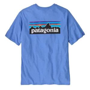 Patagonia P-6 Logo Responsibili-Tee Abundant Blue
