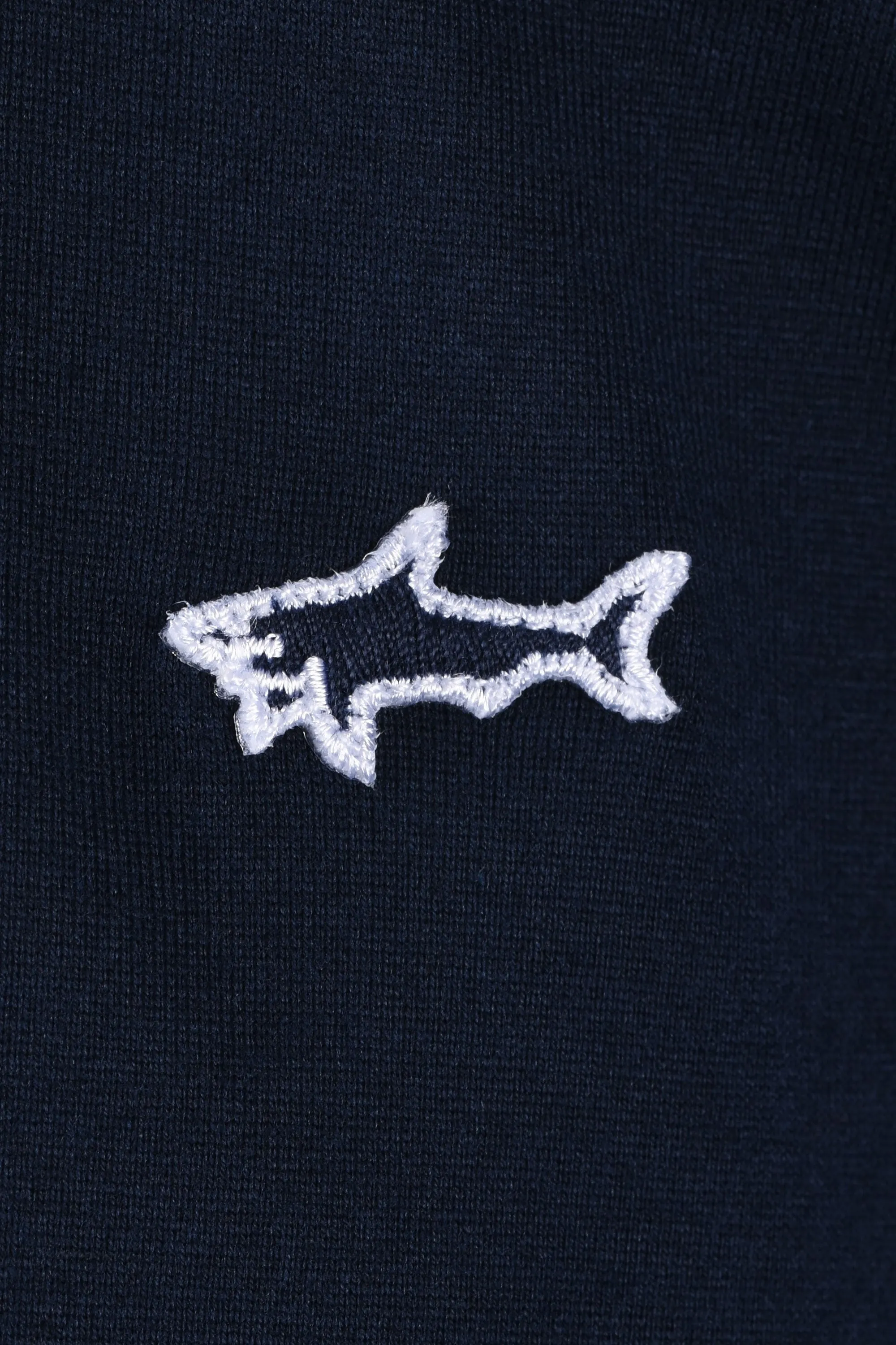 Paul And Shark Badged T-shirt Navy
