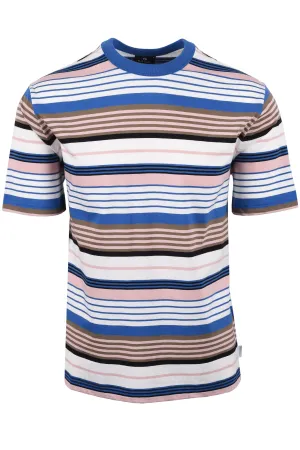 Paul Smith Casual Fit SS T-shirt Multi Stripe