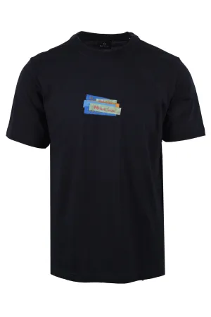 Paul Smith Reg Fit Ss T-shirt Navy