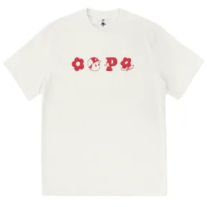 Pawa Sports Monogram T-Shirt Cream
