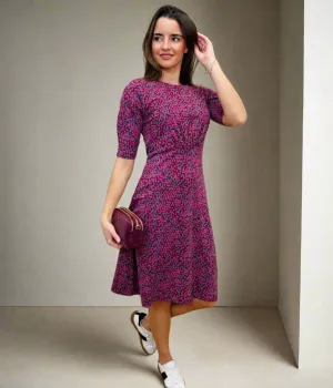 Pink Cassandra Jersey Swing Dress
