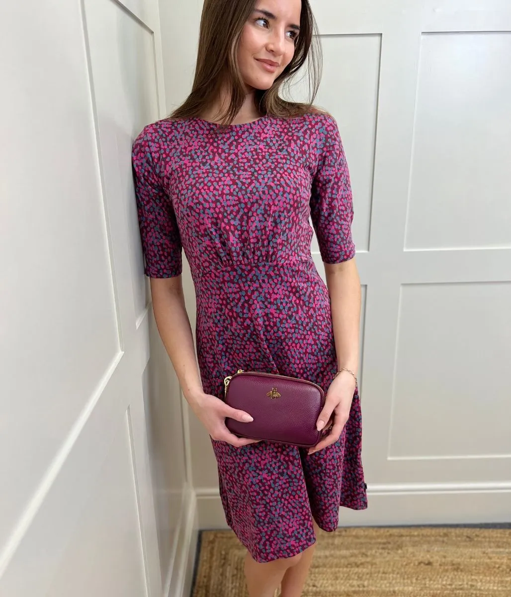 Pink Cassandra Jersey Swing Dress