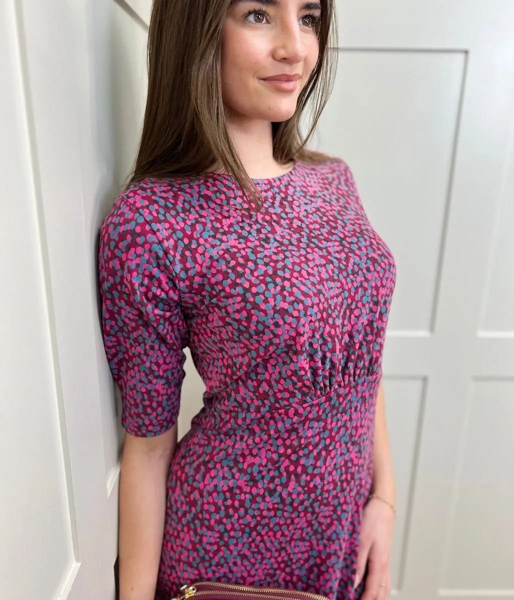 Pink Cassandra Jersey Swing Dress