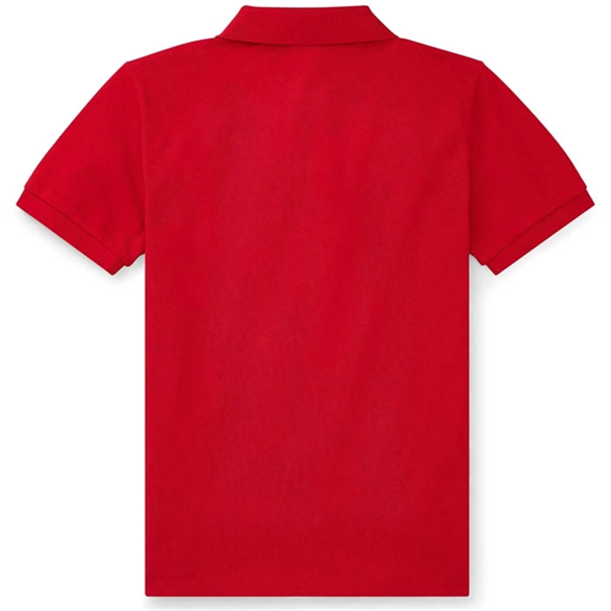 Polo Ralph Lauren Boy Short Sleeved Polo Custom Fit Red