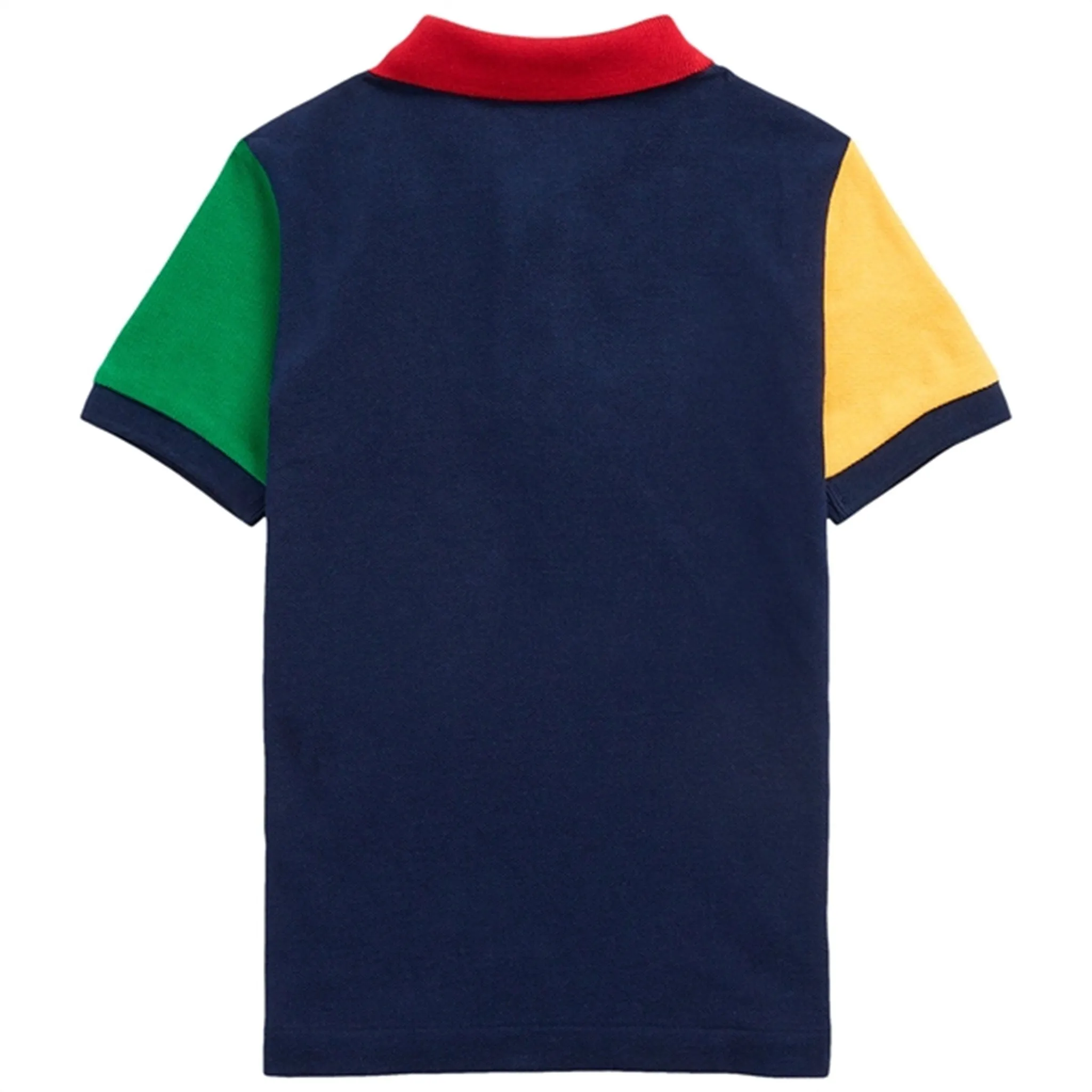 Polo Ralph Lauren Boy Short Sleeved Polo French Navy Multi