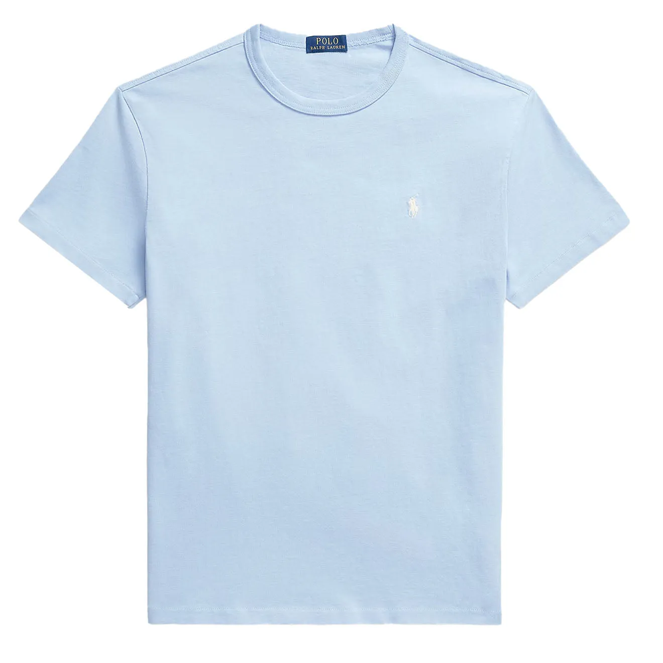 Polo Ralph Lauren Classic Fit Jersey Crewneck T-Shirt Chambray Blue