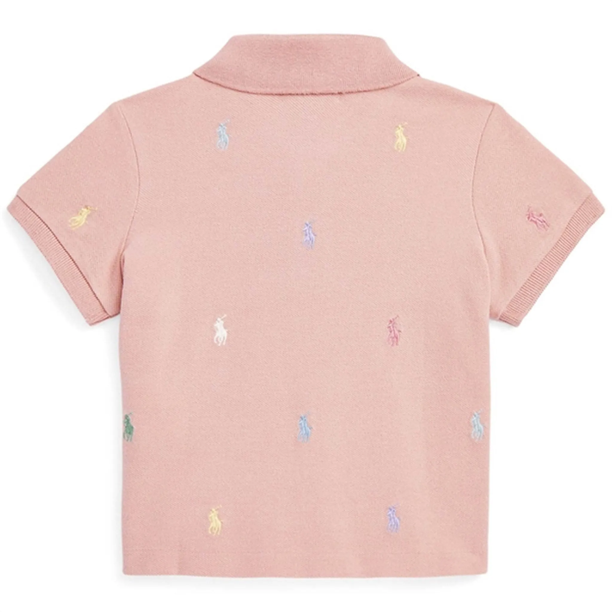 Polo Ralph Lauren Girl Short Sleeved Crop Polo Adirondack Rose