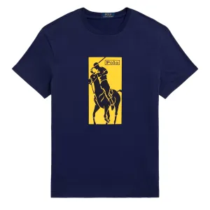 Polo Ralph Lauren Pony Print T-Shirt Cruise Navy