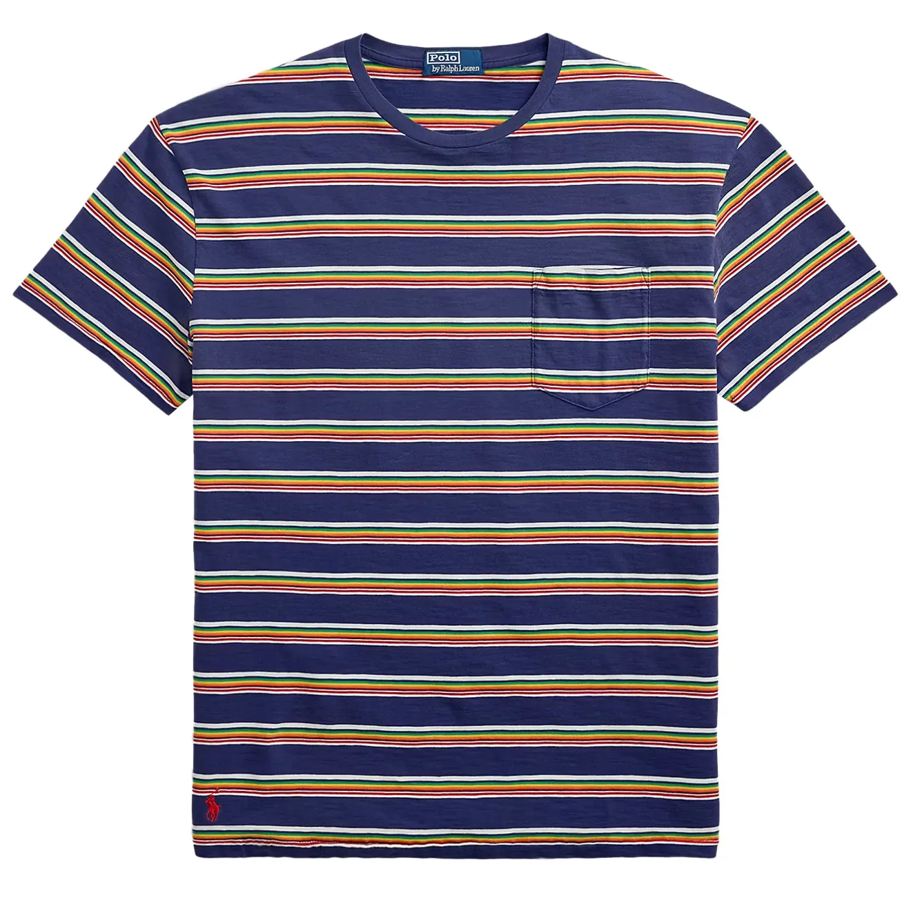 Polo Ralph Lauren Short Sleeve T Shirt Classic New Classic Navy Multi