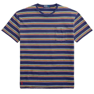 Polo Ralph Lauren Short Sleeve T Shirt Classic New Classic Navy Multi