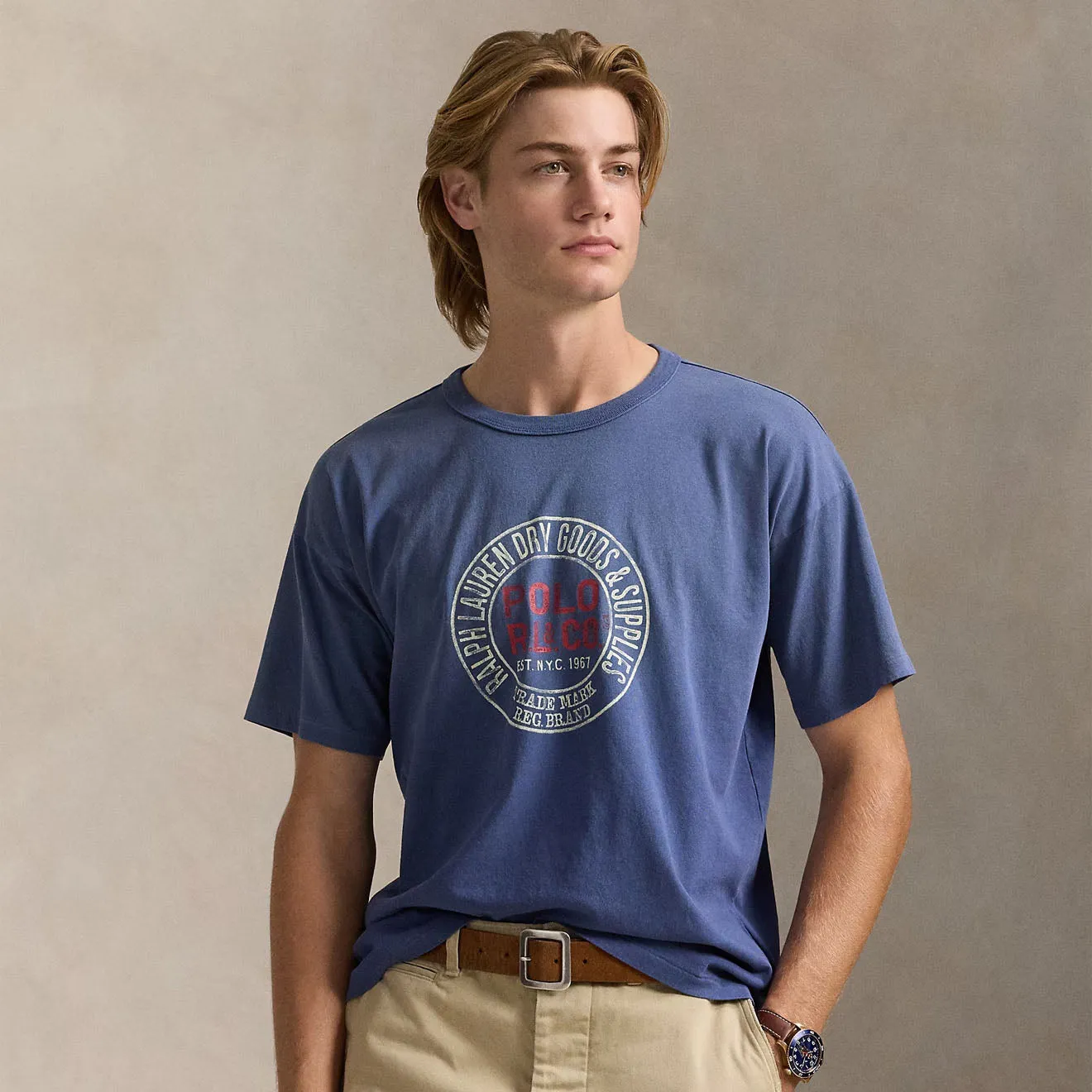 Polo Ralph Lauren Short Sleeve T Shirt Classic Old Royal