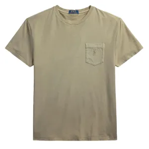 Polo Ralph Lauren Short Sleeve T Shirt Custom Slim Olive