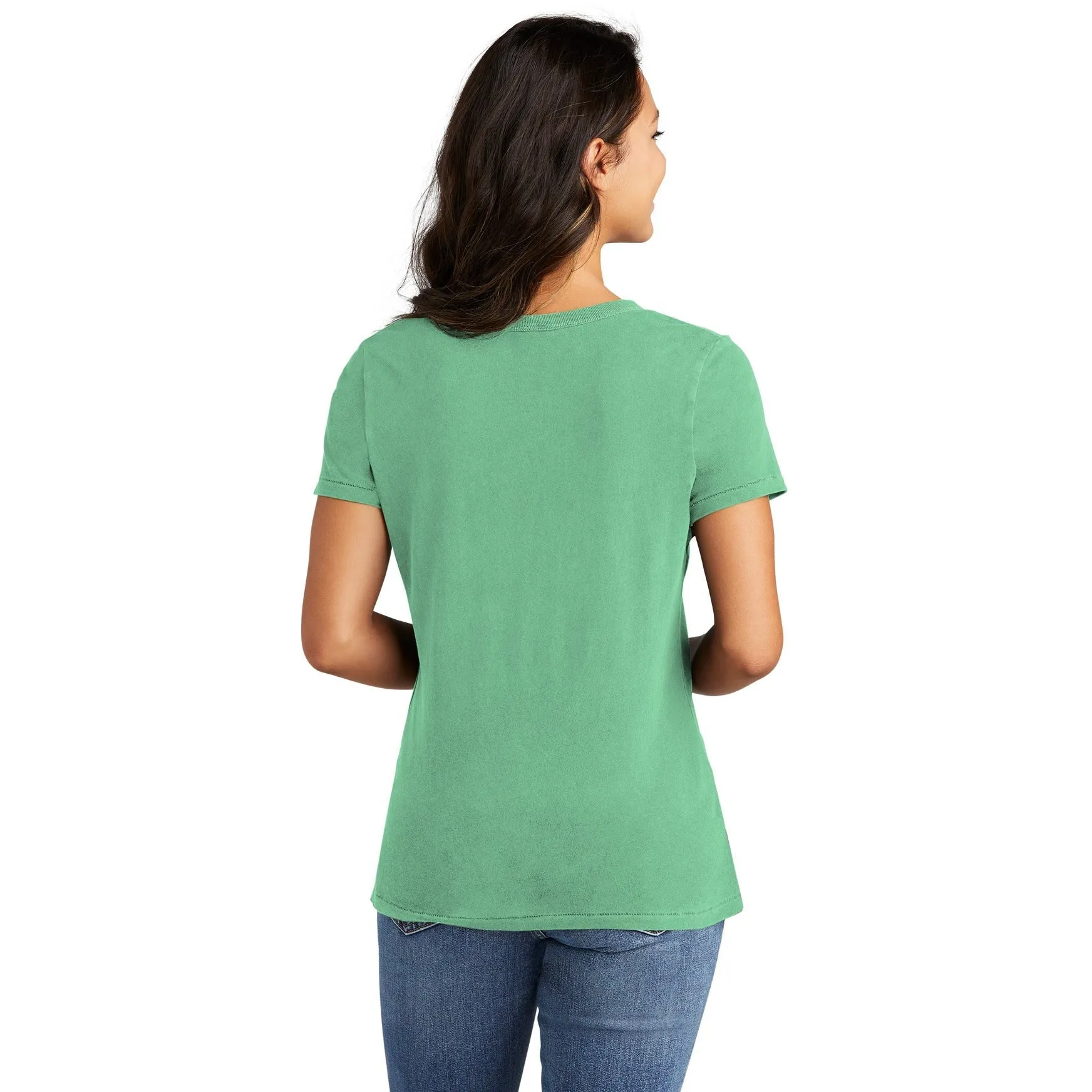 Port & Company Ladies Beach Wash Garment-Dyed V-Neck Tee