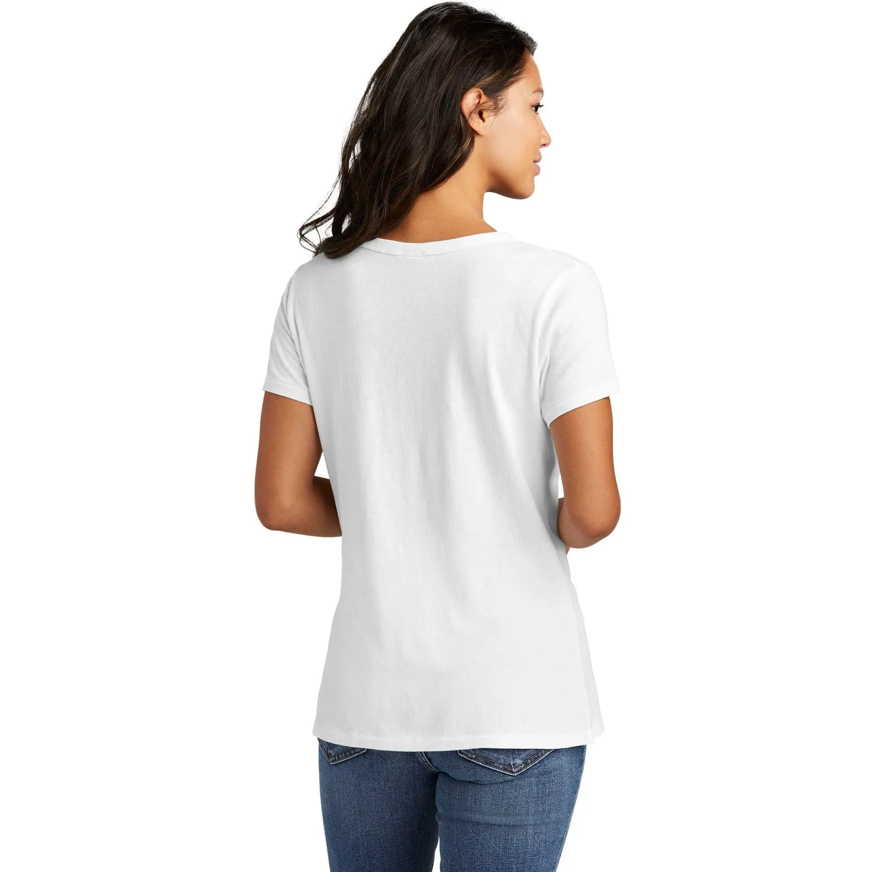 Port & Company Ladies Beach Wash Garment-Dyed V-Neck Tee