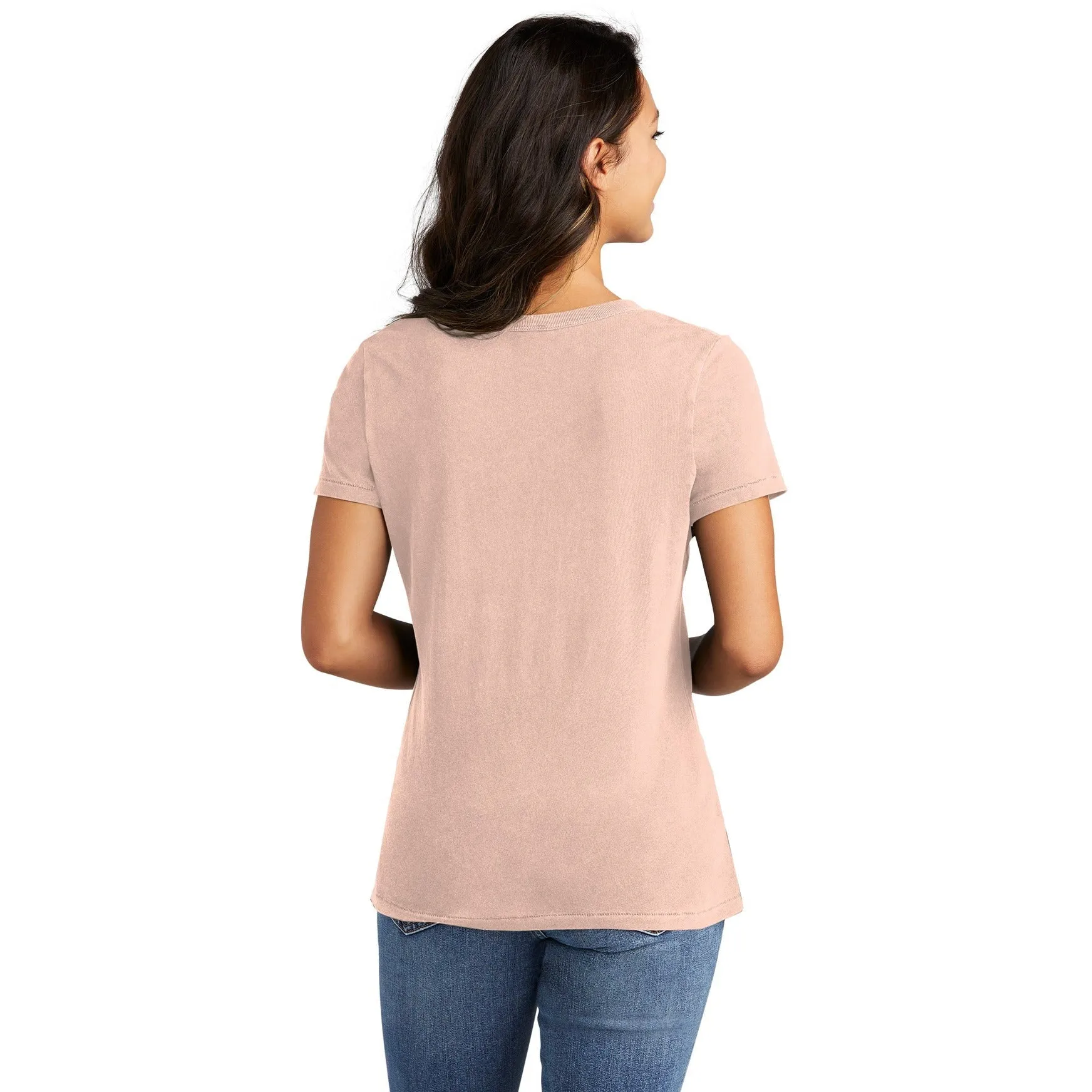 Port & Company Ladies Beach Wash Garment-Dyed V-Neck Tee