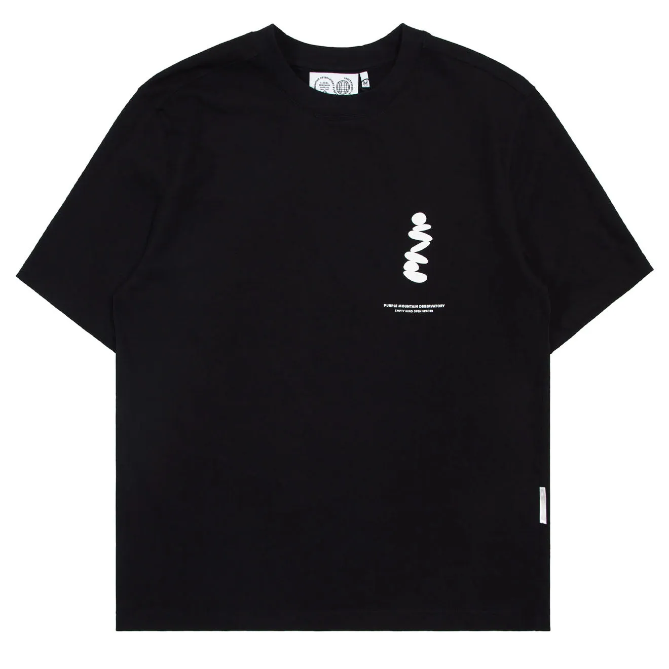 Purple Mountain Observatory Boulders S/S Tee Black