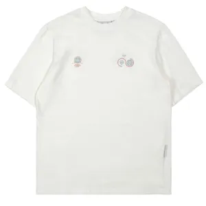Purple Mountain Observatory Globe Tee White
