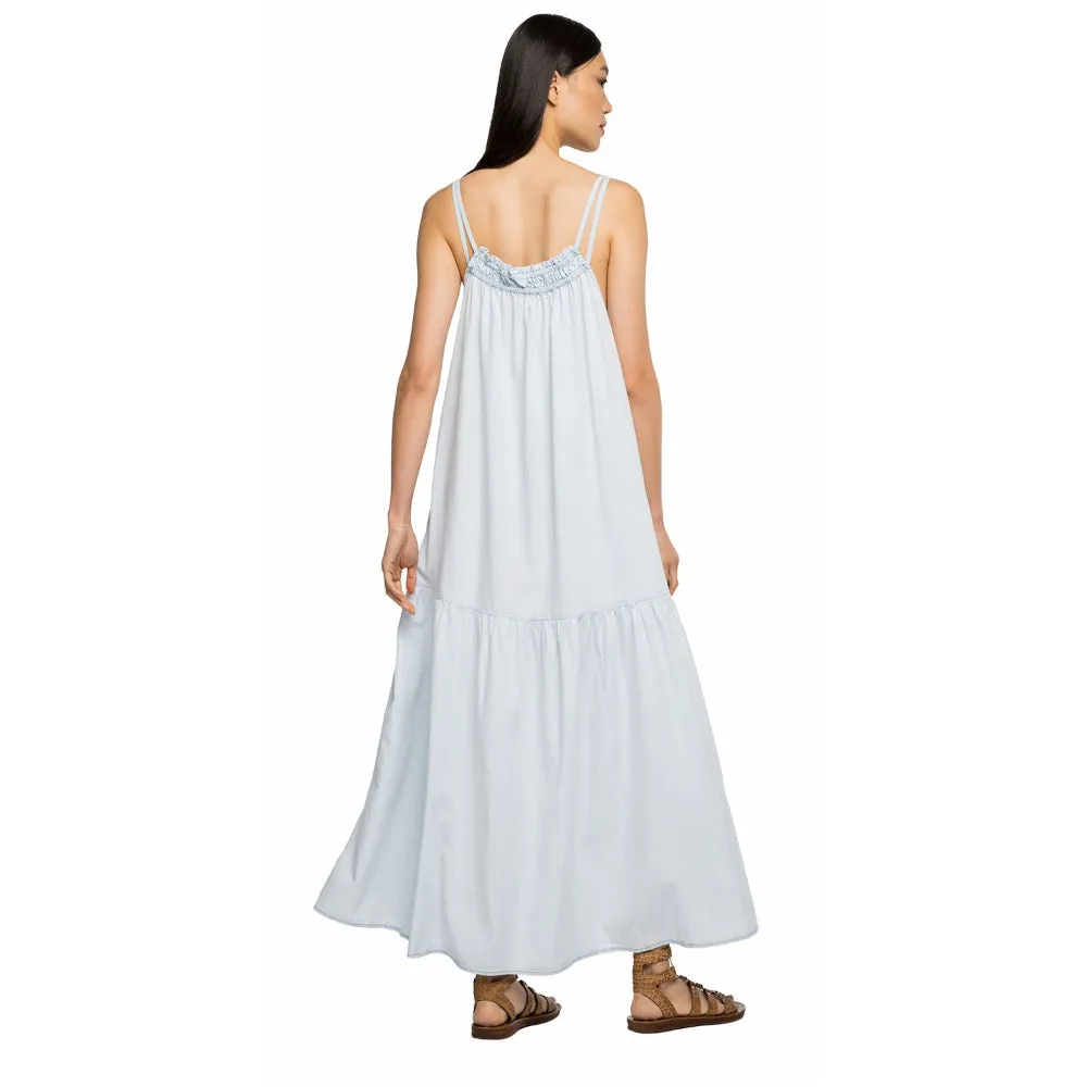 Replay Women's Denim Long Dress