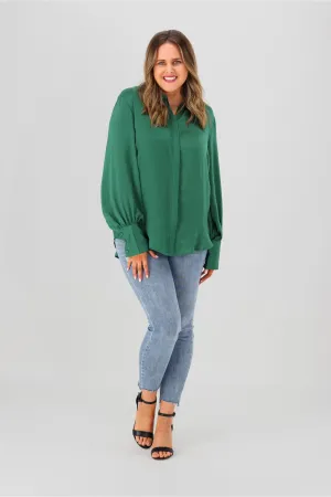 Roseason Farah Blouse Green