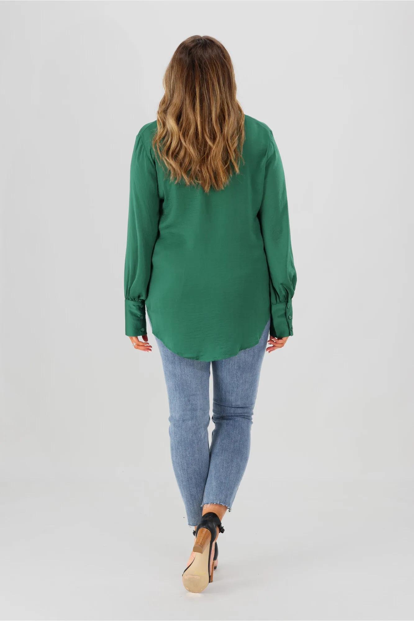 Roseason Farah Blouse Green