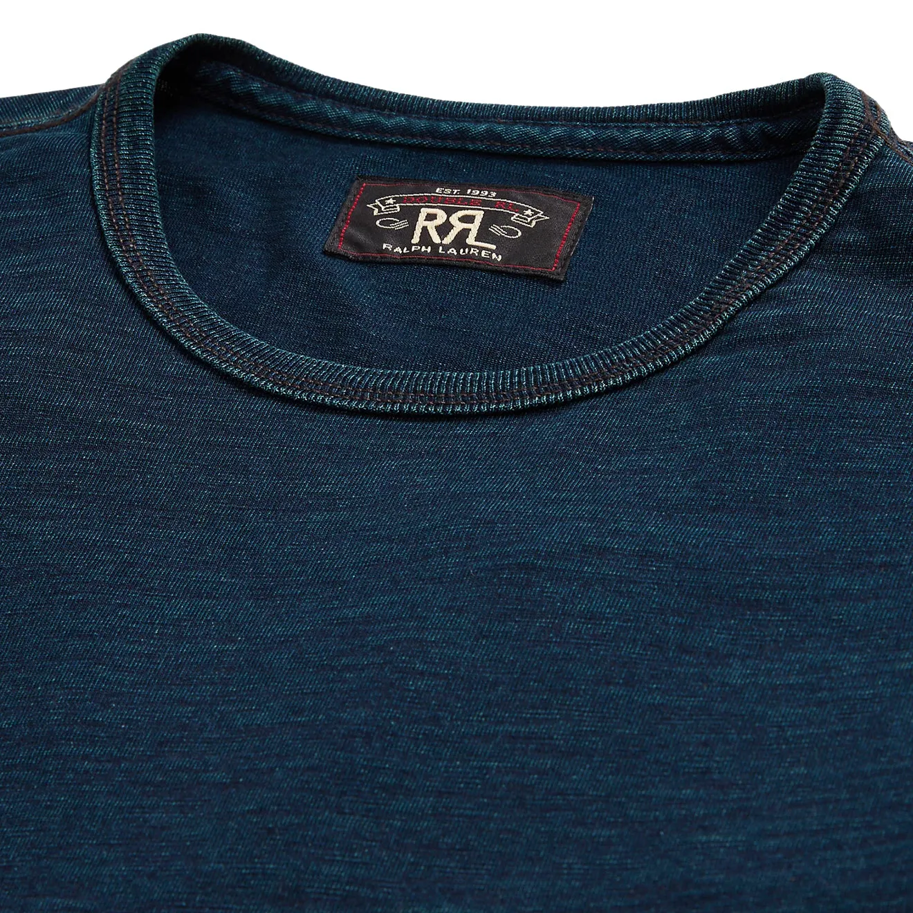 RRL by Ralph Lauren Indigo Jersey Long-Sleeve T-Shirt Indigo