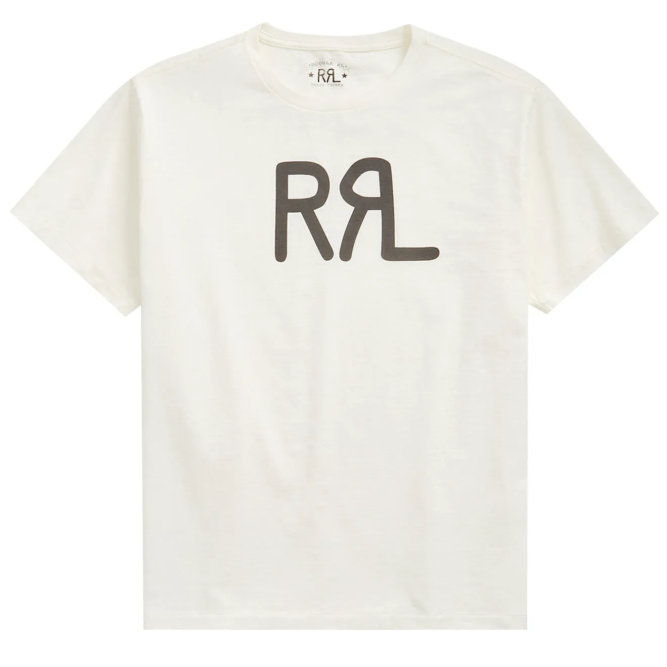 RRL by Ralph Lauren Logo Jersey T-Shirt Paper White