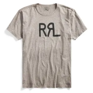 RRL by Ralph Lauren S/S Logo T-Shirt Heather Grey