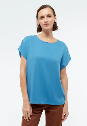 Short sleeve blouse GBFENNA from LENZING™ ECOVERO™ - Gentle Blue Givn Berlin