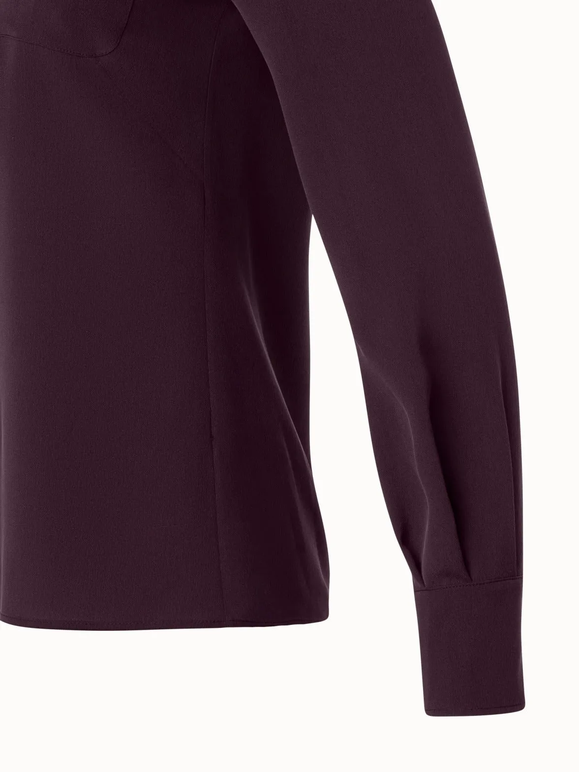 Silk Crêpe Blouse Akris