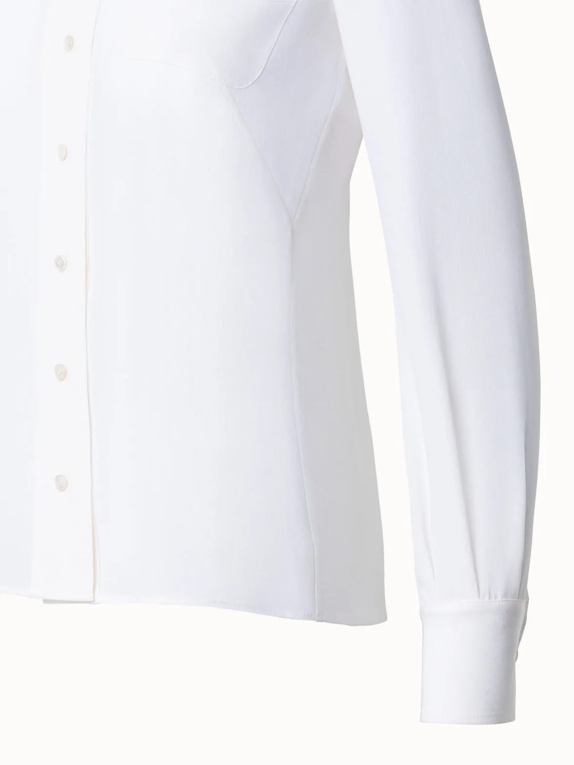 Silk Crêpe Blouse Akris