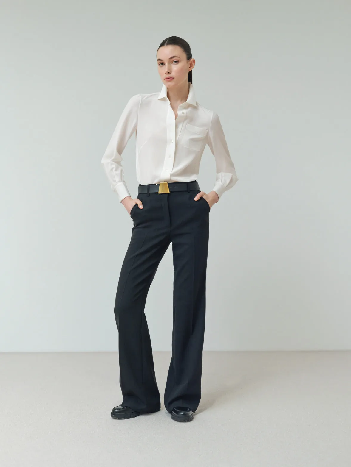 Silk Crêpe Blouse Akris