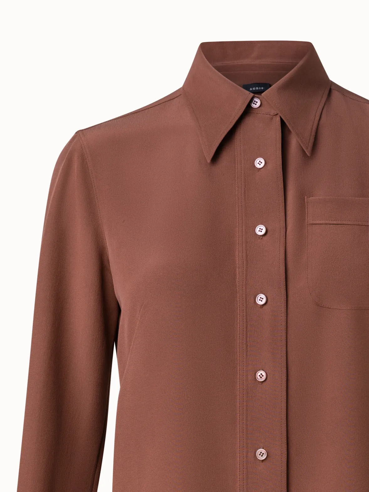 Silk Crêpe Blouse Akris