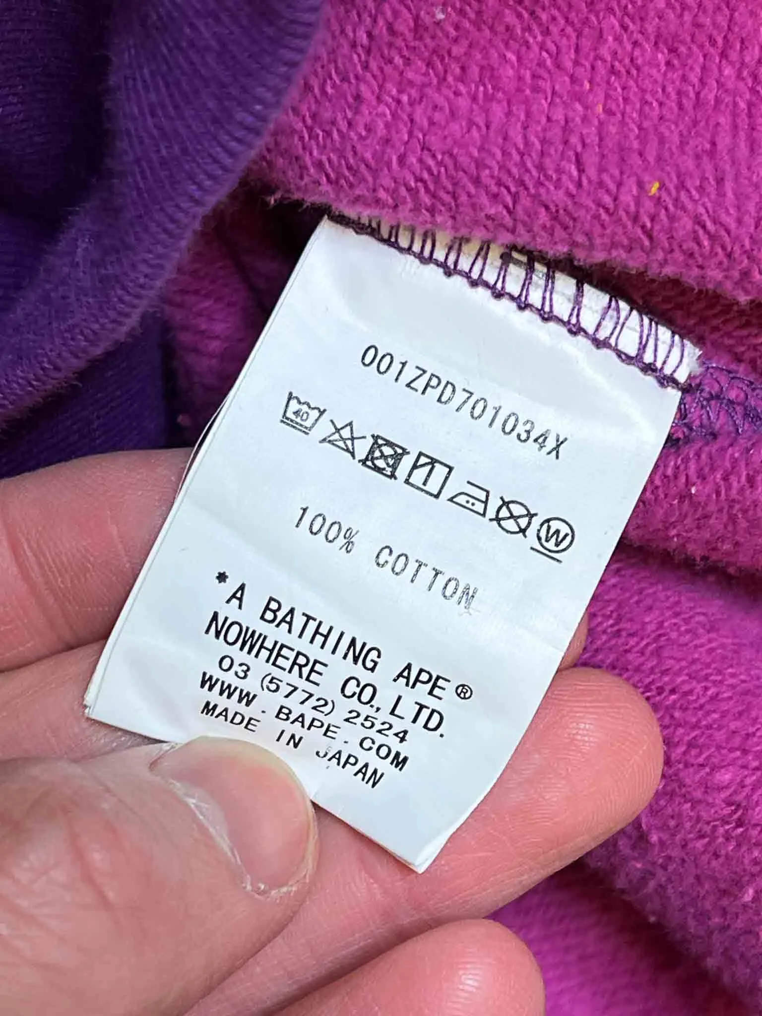 Size L | A Bathing Ape Colour Camo Hoodie