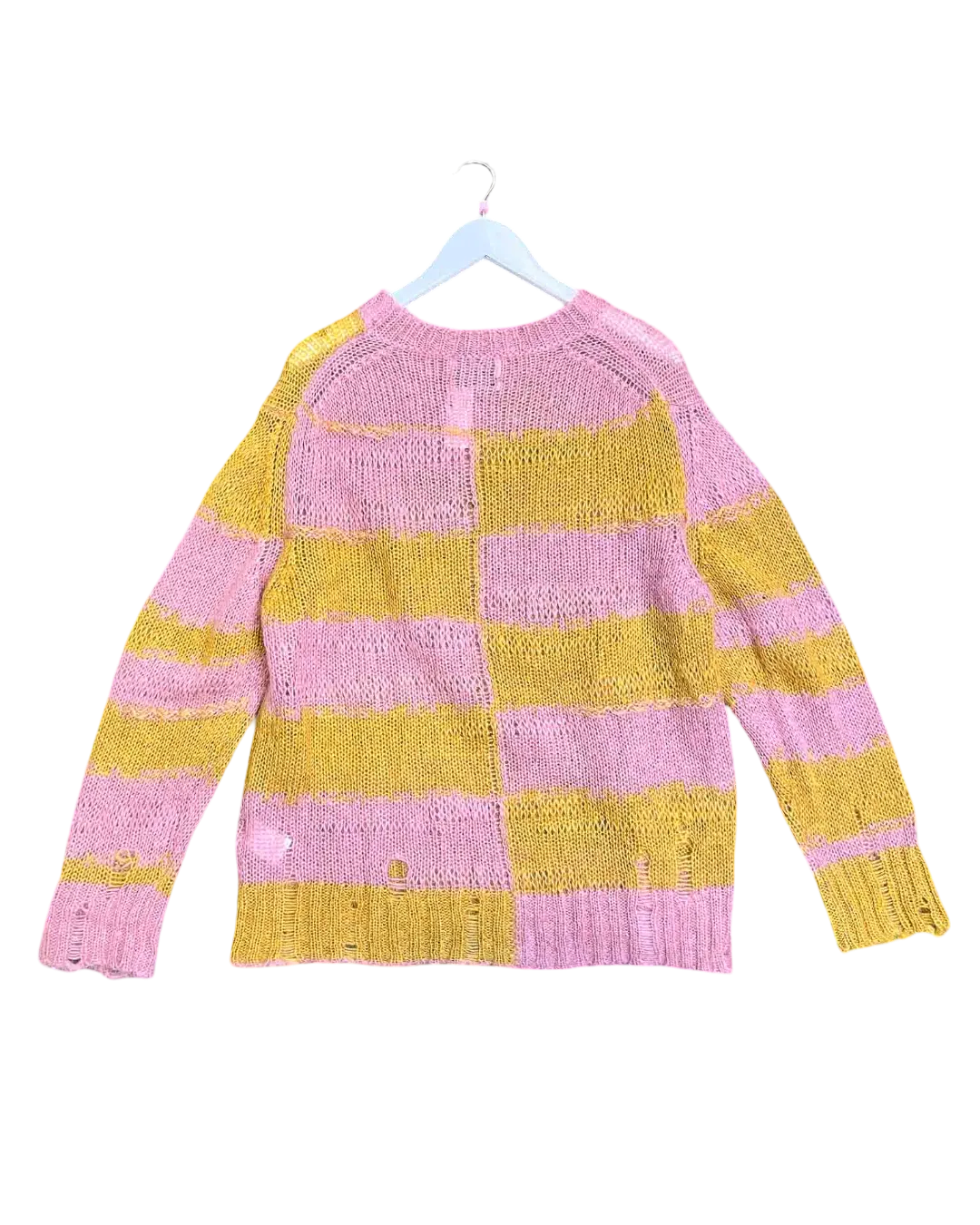 Size L | Essentiel Antwerp Caprese Mohair-blend Oversized Sweater